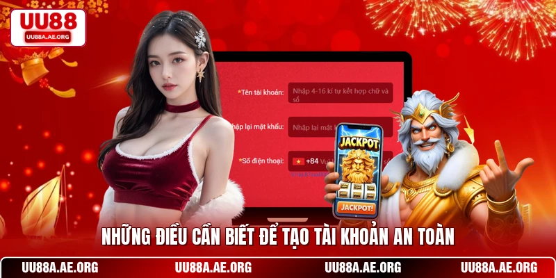 Những điều cần biết để tạo tài khoản an toàn